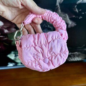 NEW PINK Mini Cloud Bag Charm with Magnetic Closure